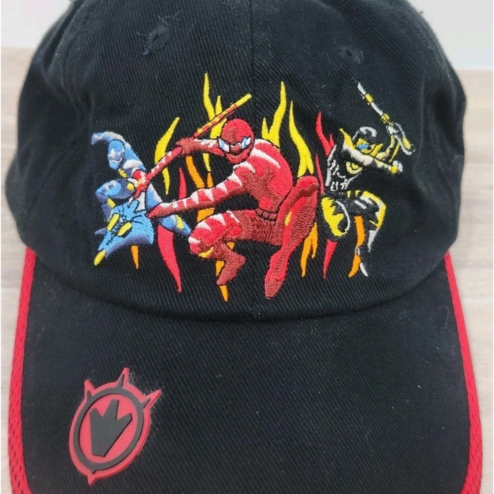 Power Rangers Baseball Style Cap Sz: Youth Disney Store, Adjustable Hat Cotton‎